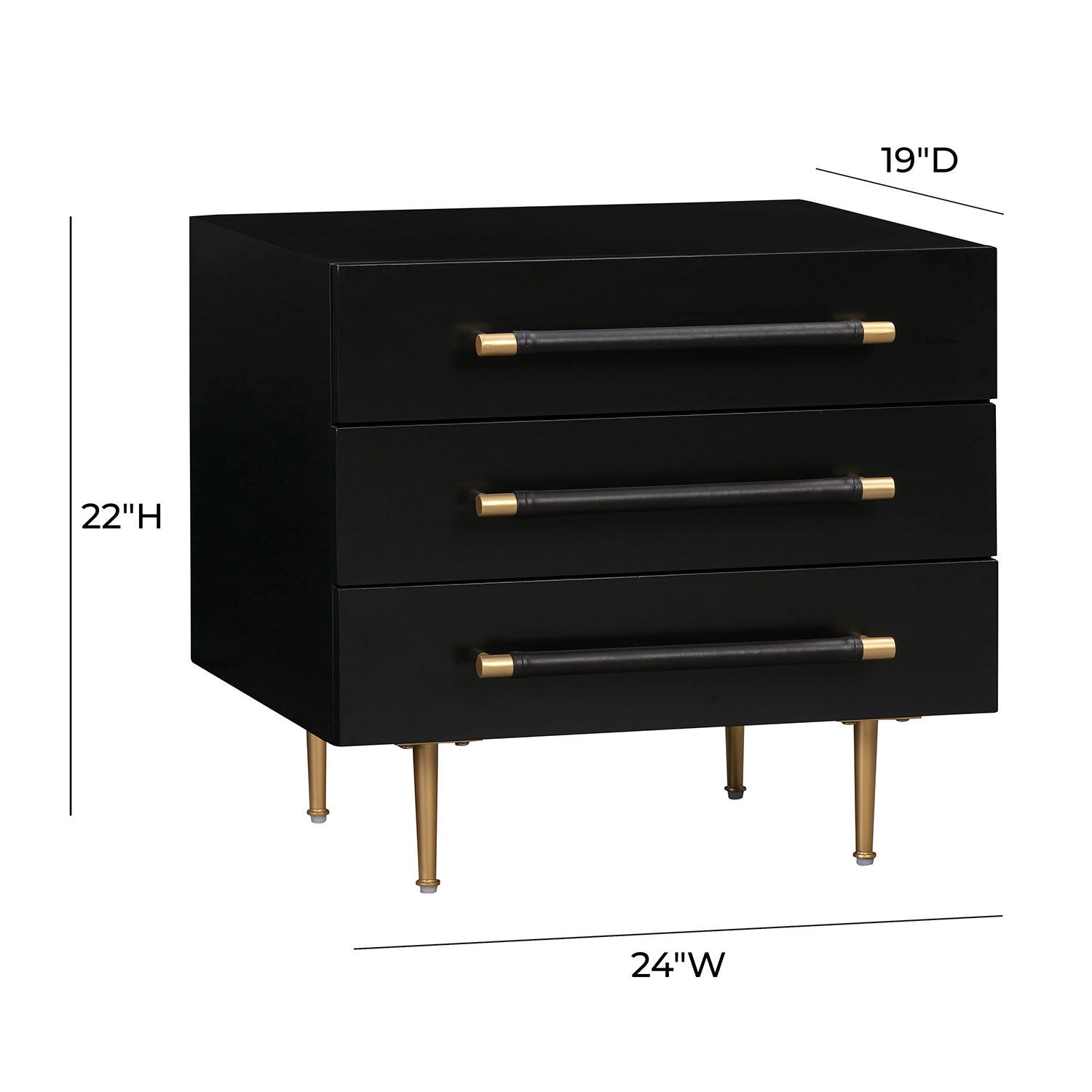 TOV Furniture Trident Nightstand