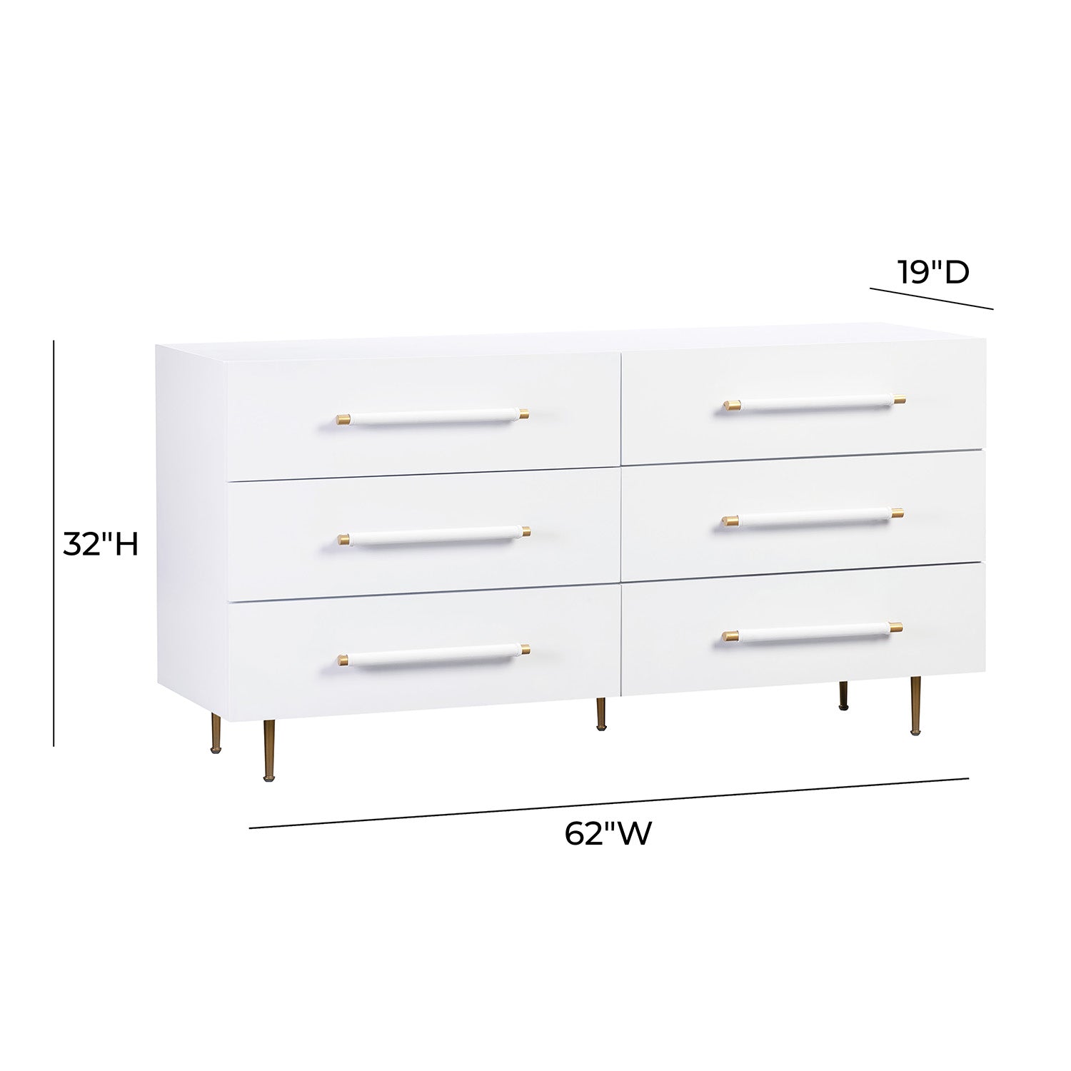 TOV Furniture Trident 6 Drawer Dresser