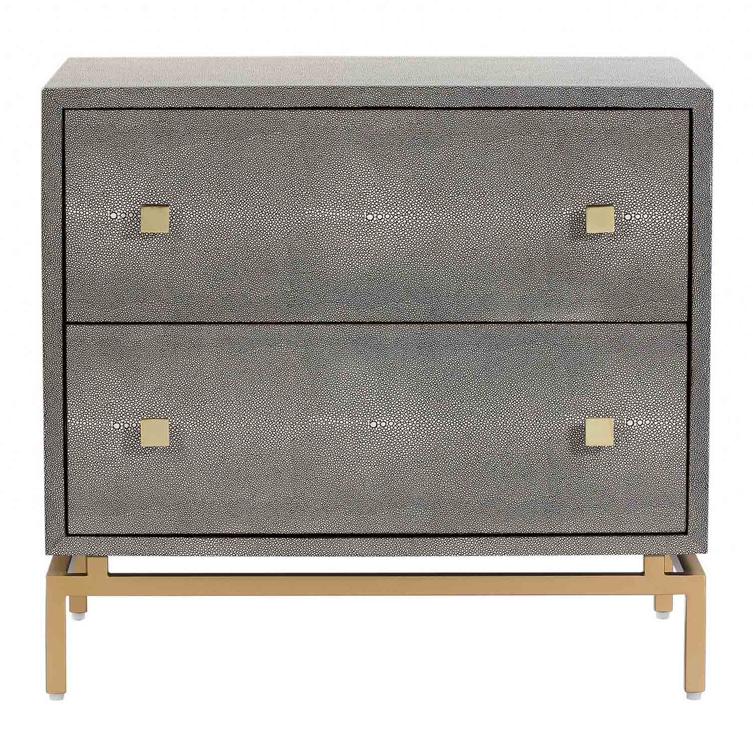 TOV Furniture Pesce Shagreen Nightstand