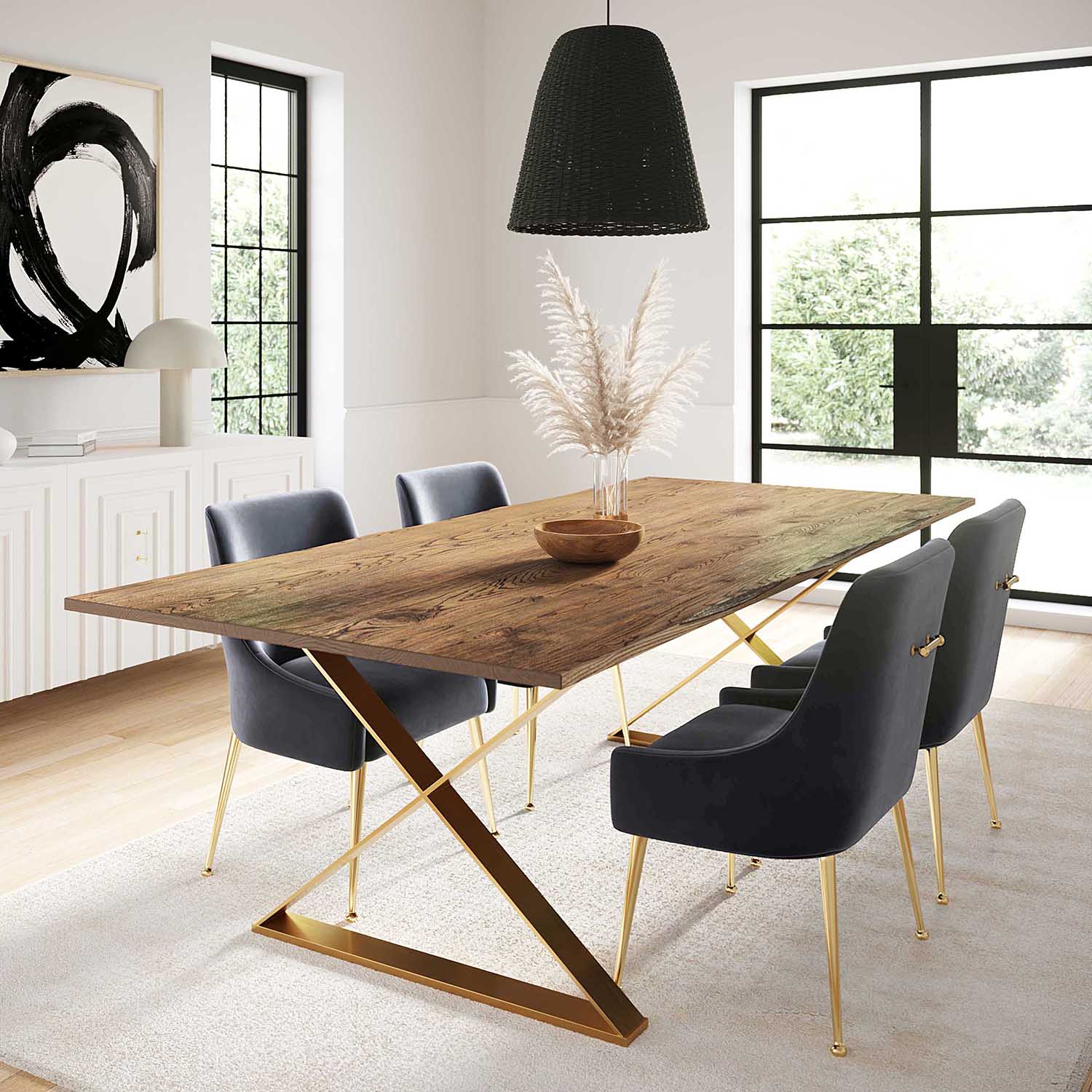 TOV Furniture Beatrix Velvet Side Chair