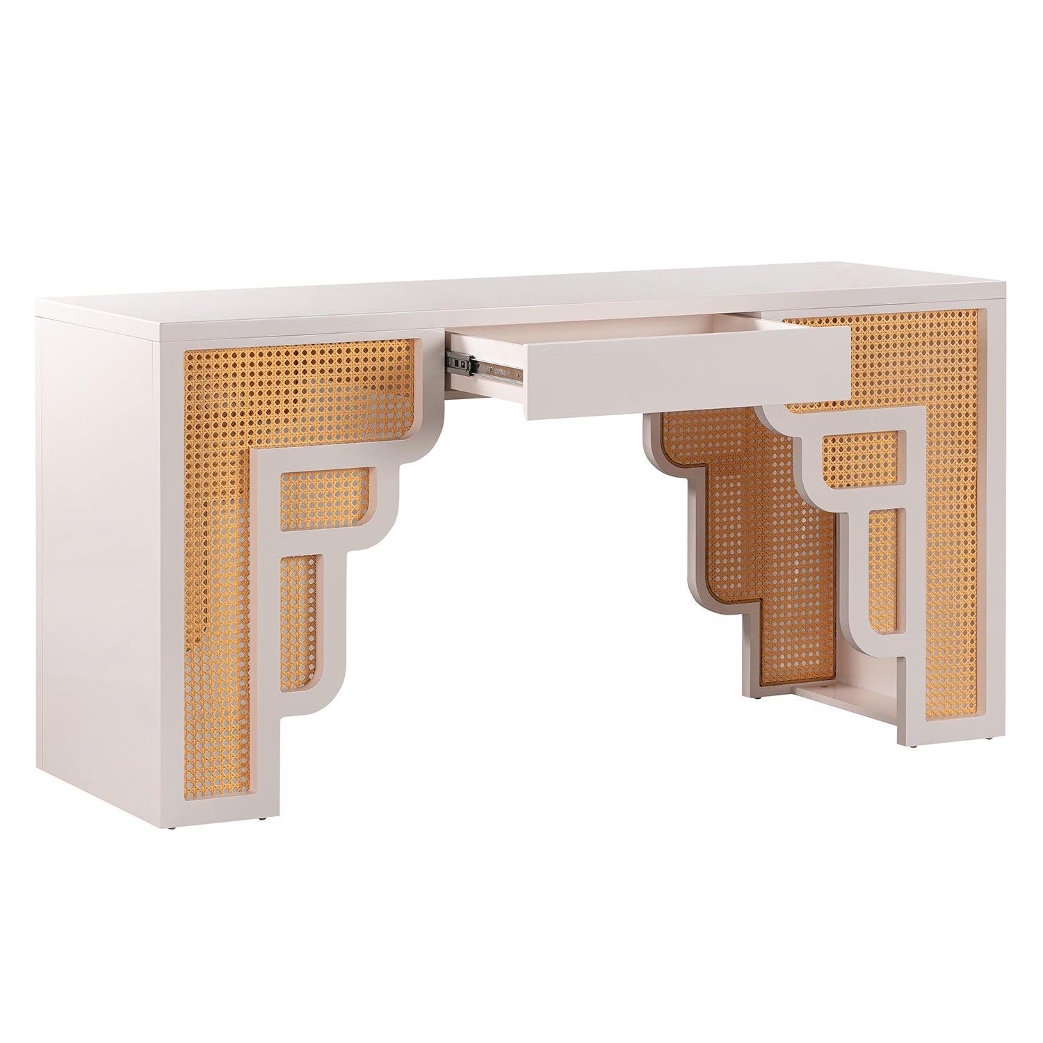 TOV Furniture Suzie Rattan Desk