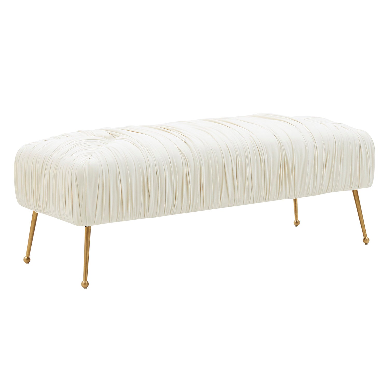 TOV Furniture Jessica Velvet Bench