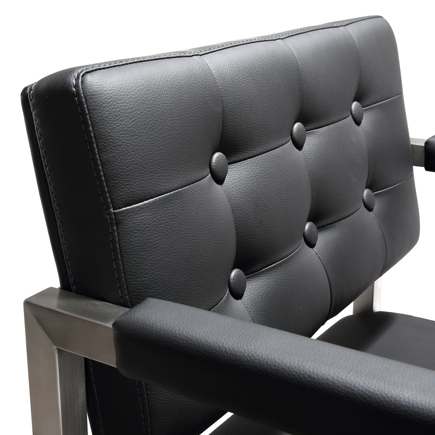 TOV Furniture Director Stainless Steel Counter Stool