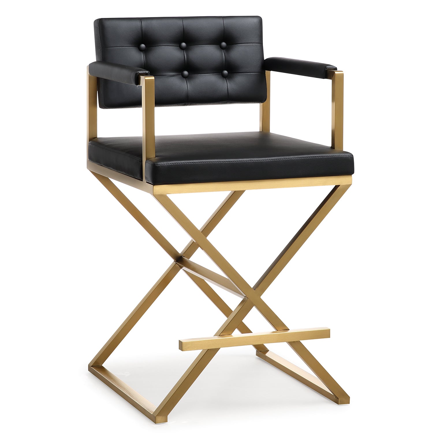 TOV Furniture Director Gold Counter Stool