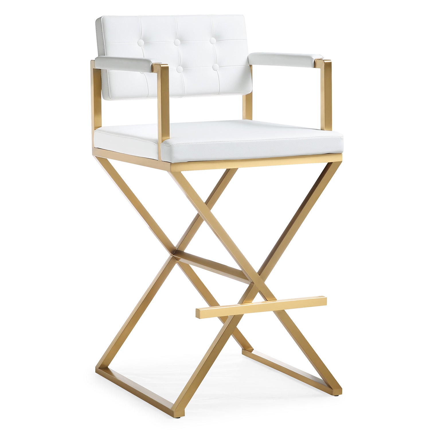 TOV Furniture Director Gold Bar Stool