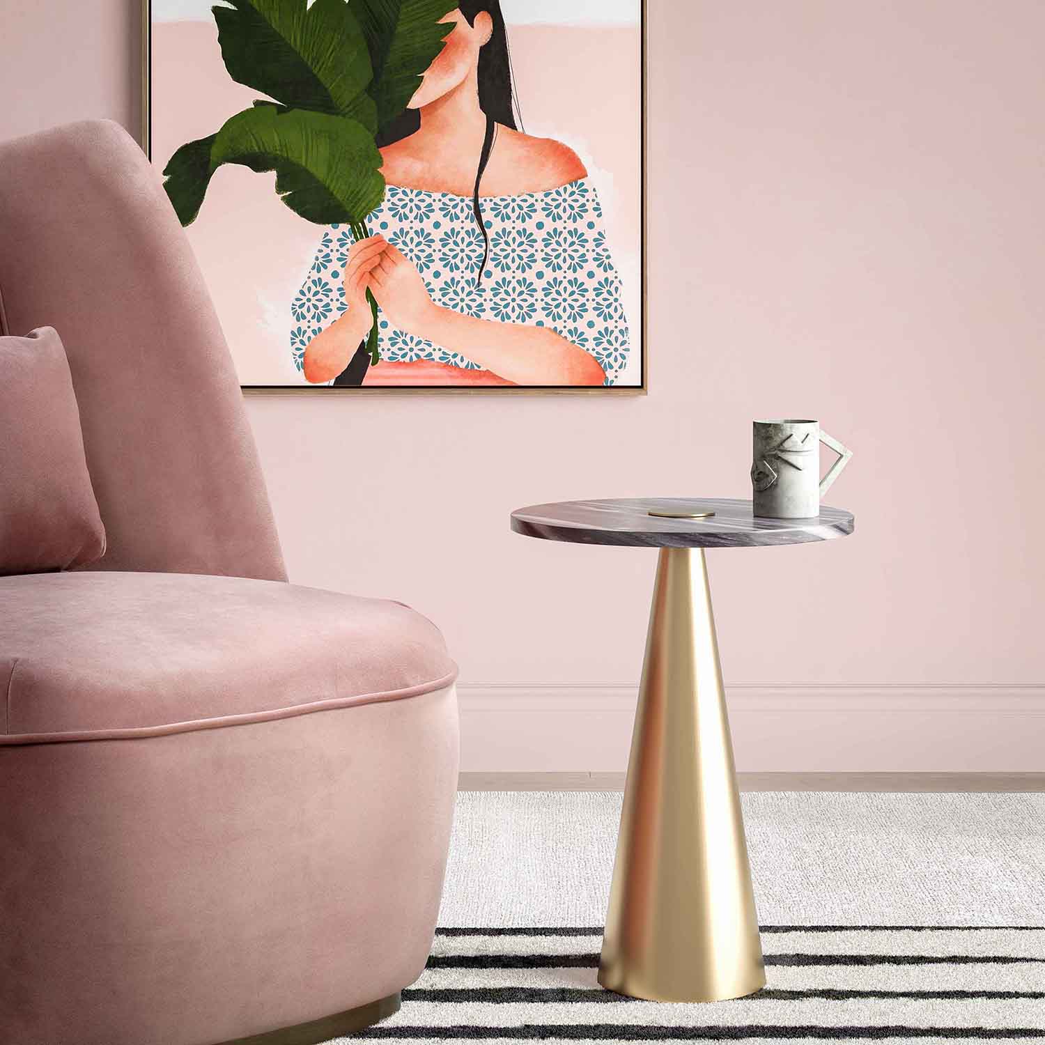 Oakley Marble Side Table