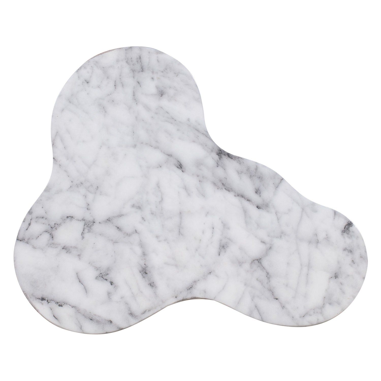 TOV Furniture Slab Marble Side Table