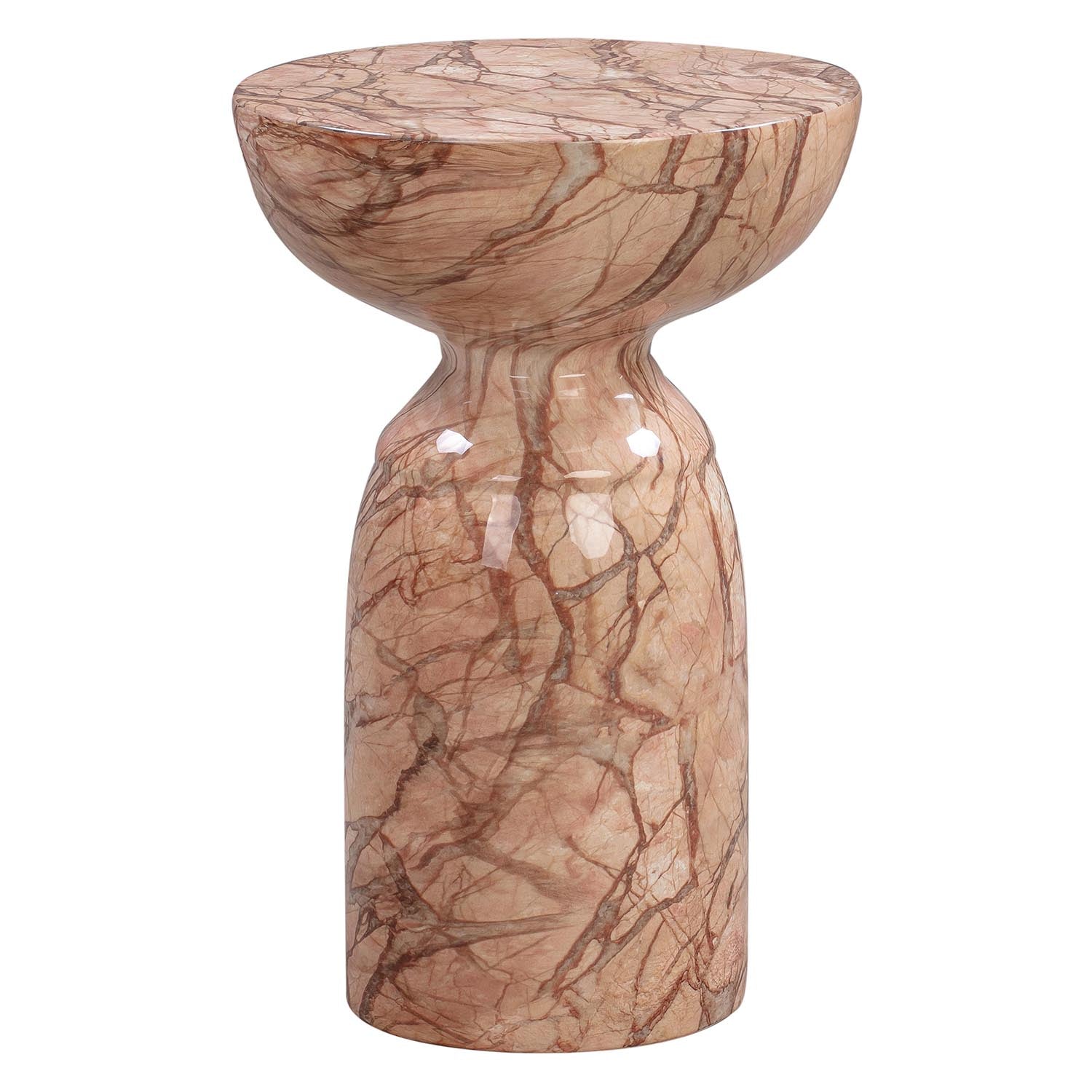 TOV Furniture Rue Marble Side Table