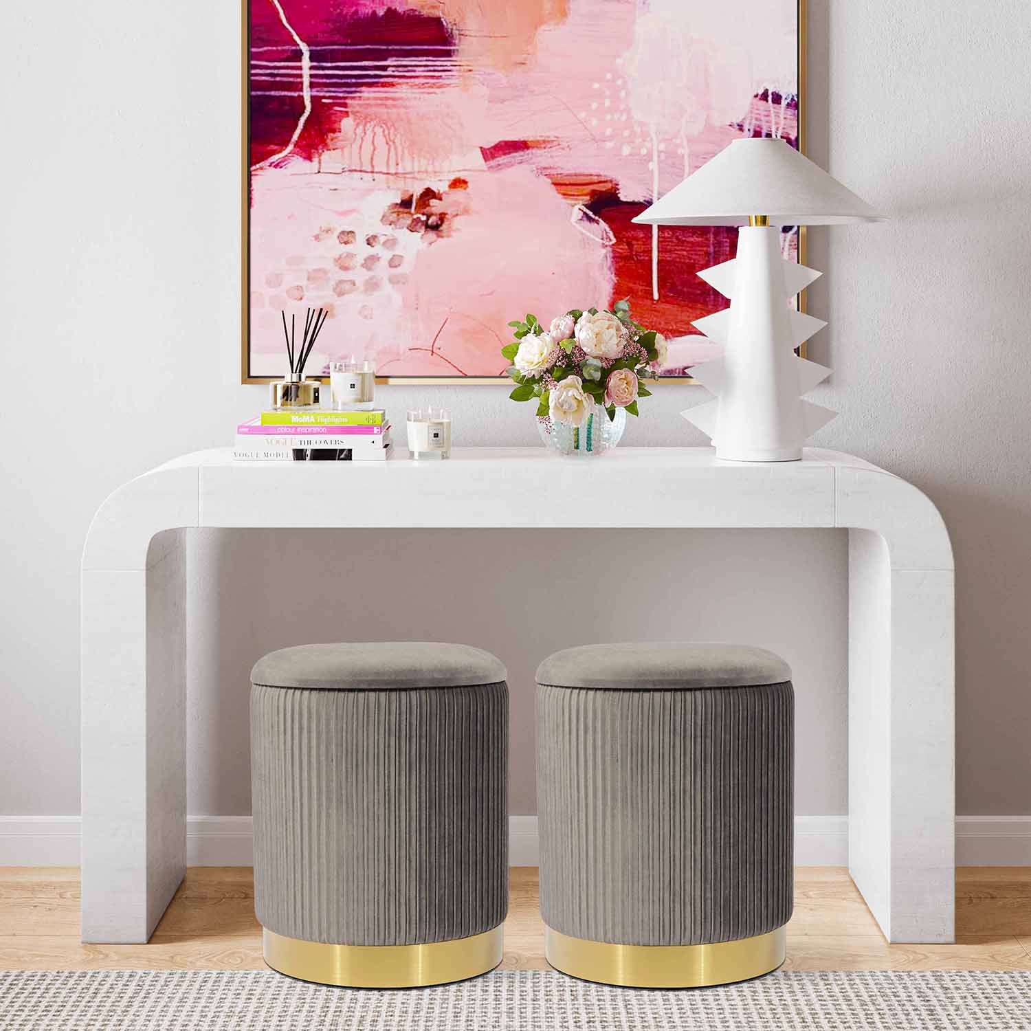 Zara Storage Ottoman