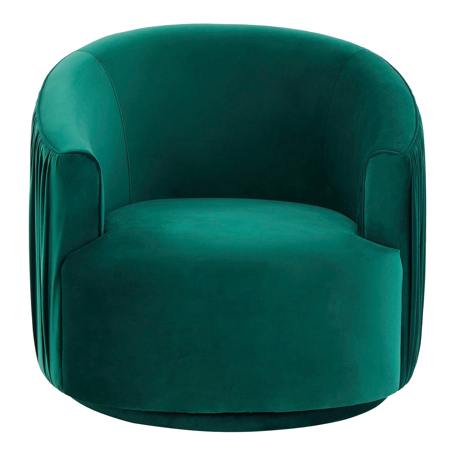 TOV Furniture London Pleated Swivel Chair