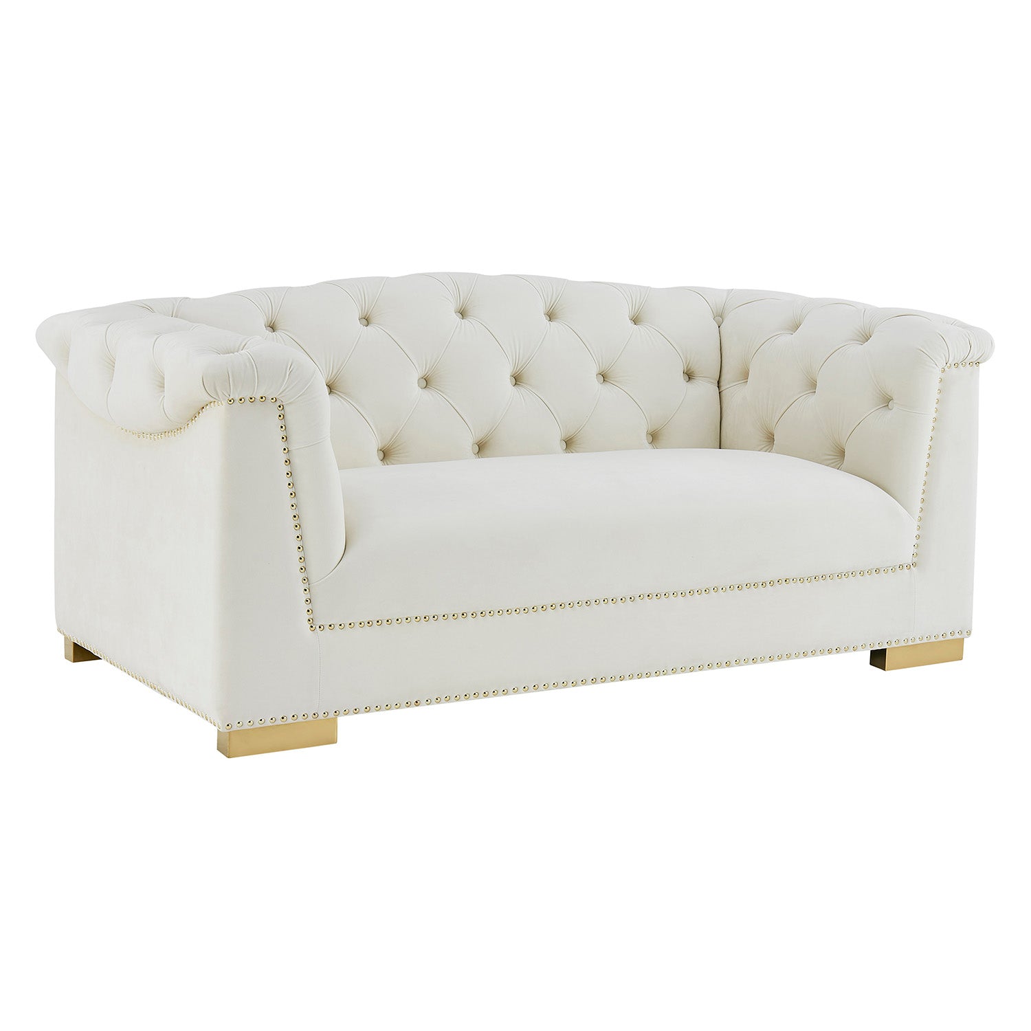 TOV Furniture Farah Velvet Loveseat