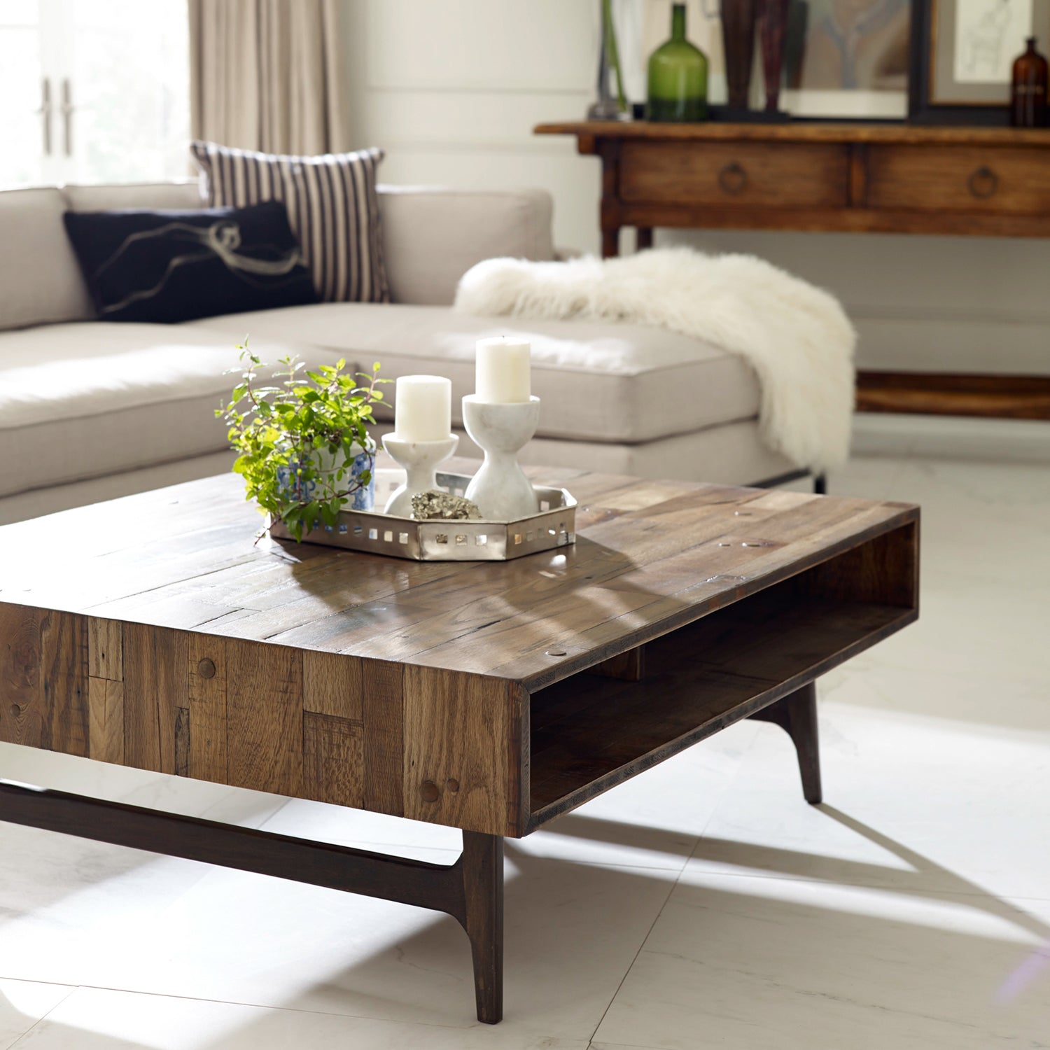 Four Hands Grammercy 2 Piece Right Sectional Sofa - Final Sale