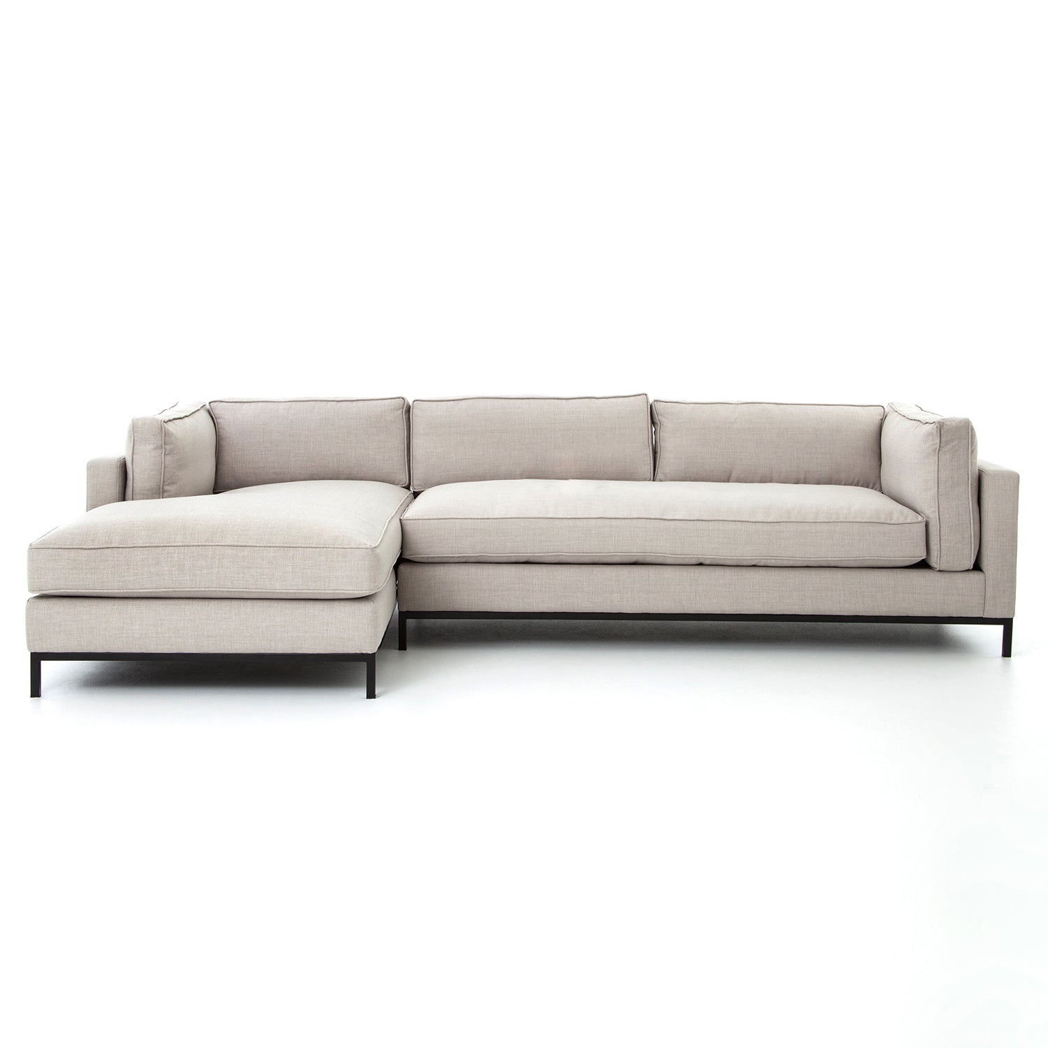 Four Hands Grammercy 2 Piece Left Sectional Sofa - Final Sale