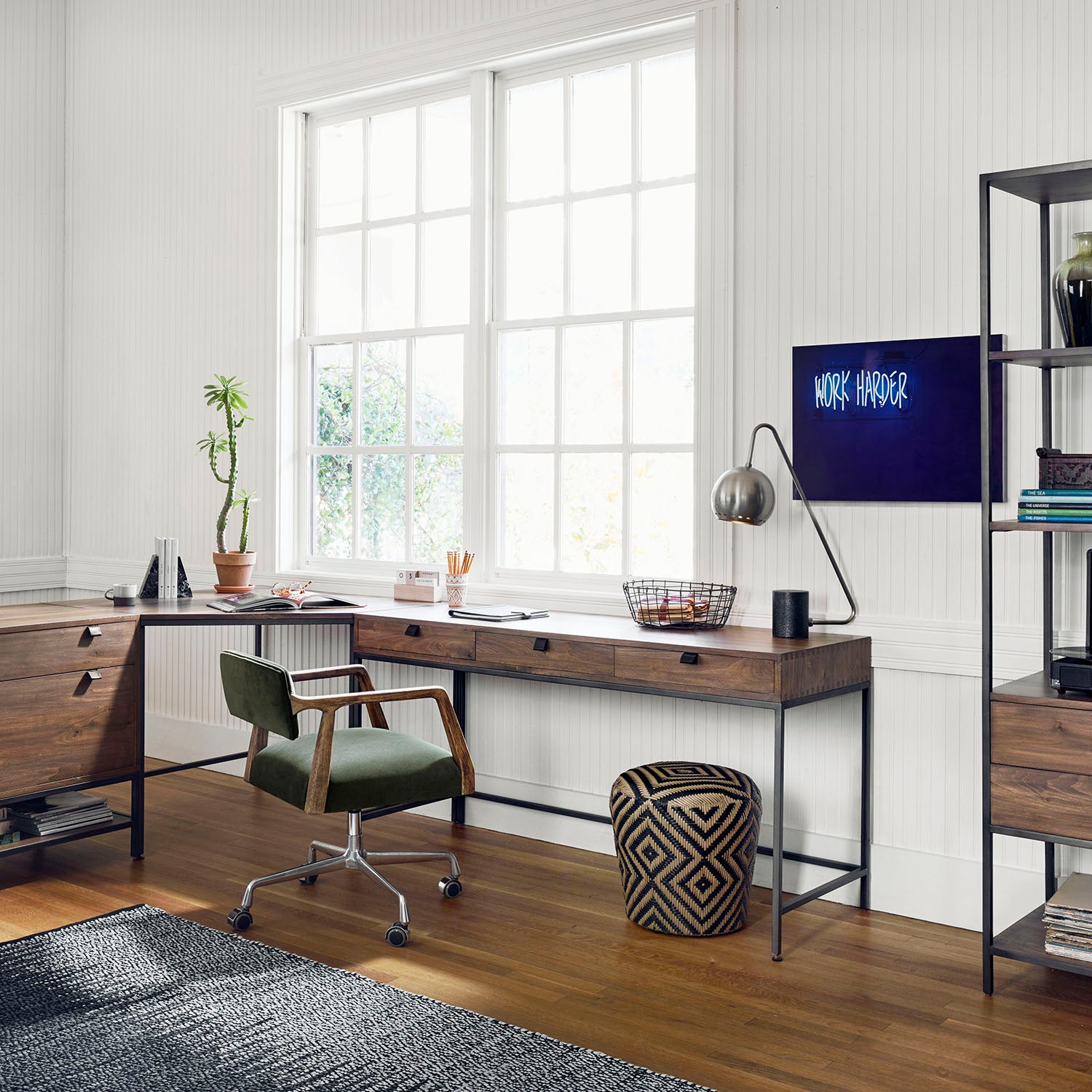 Four Hands Trey Modular Writing Desk