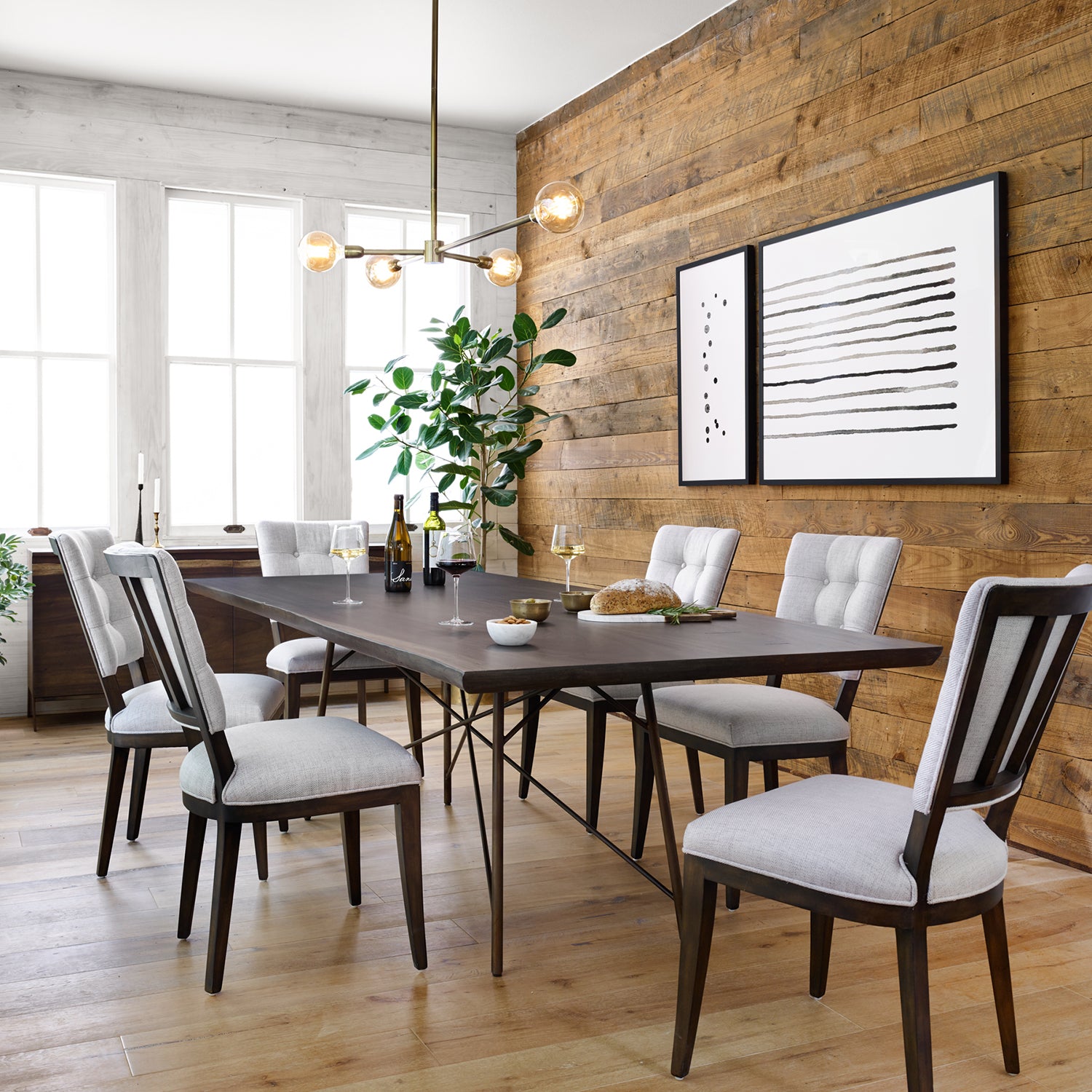 Four Hands Stars Stripes Framed Art Set of 2