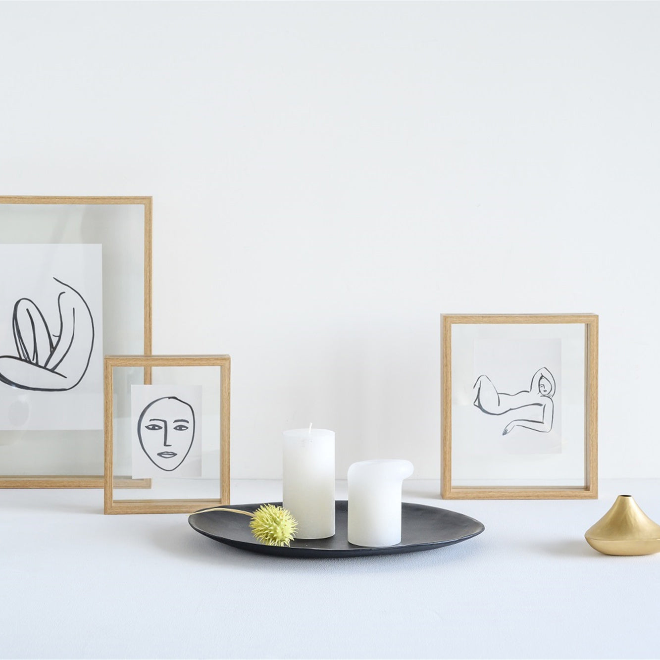 Floating Natural Picture Frame