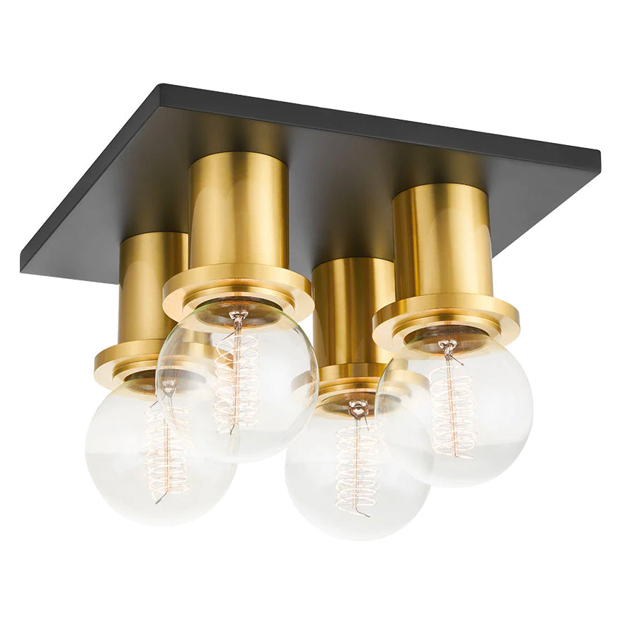 Mitzi Brandi 4-Light Flush Ceiling Mount - Final Sale