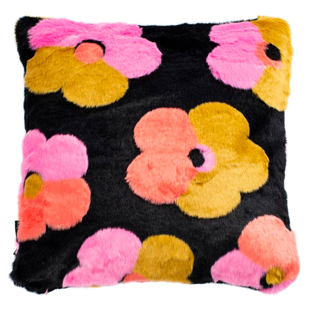 Flower Power Throw Pillow