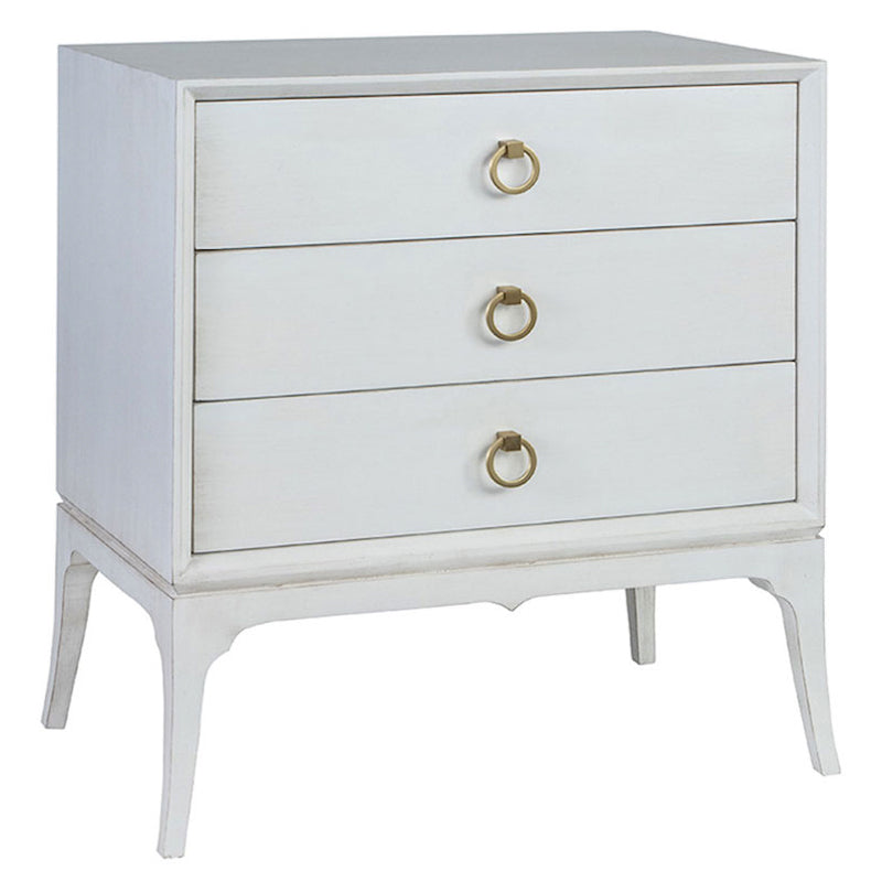 Redford House Bennett 3 Drawer Nightstand Set of 2
