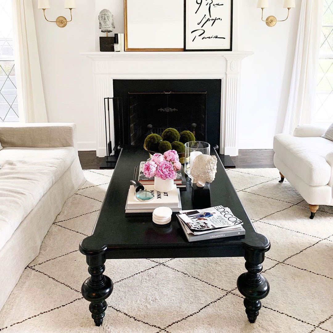 Noir Graff Coffee Table