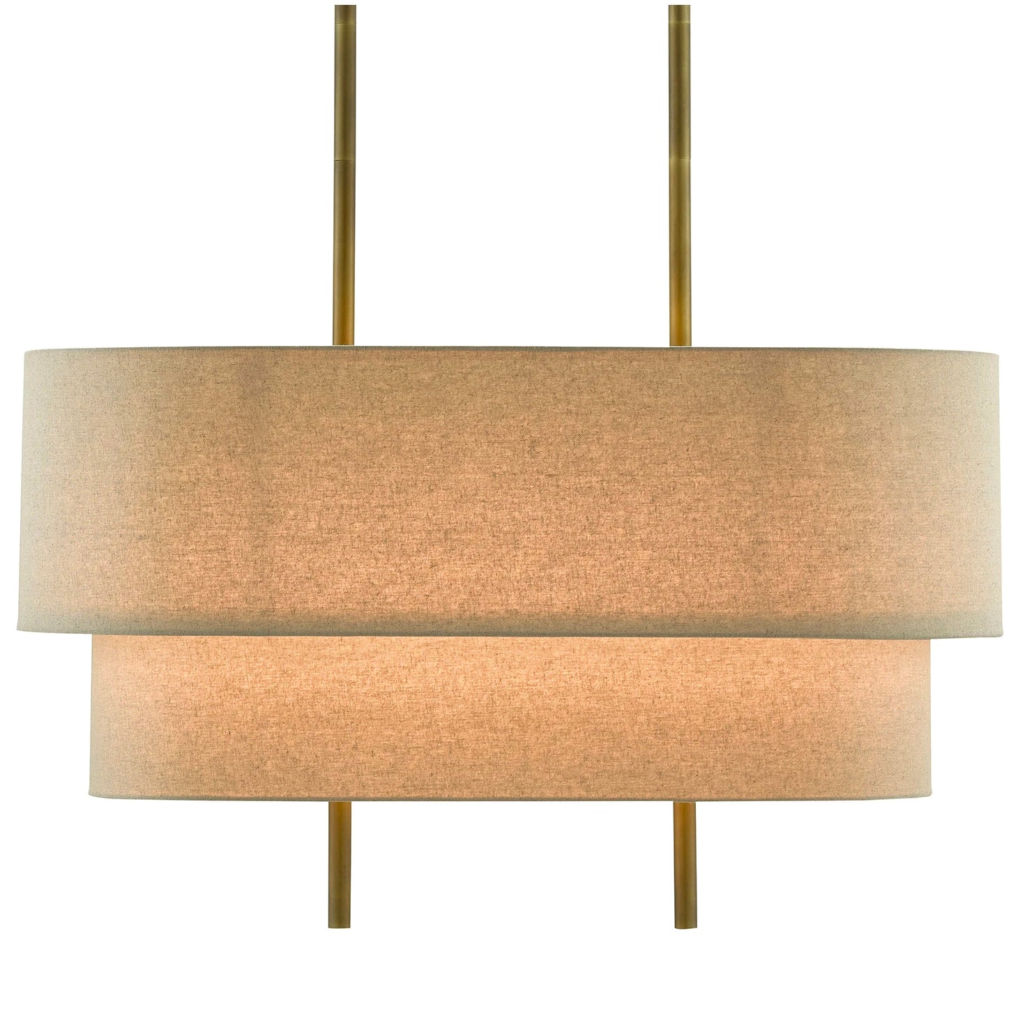 Currey & Co Combermere Rectangular Chandelier - Final Sale