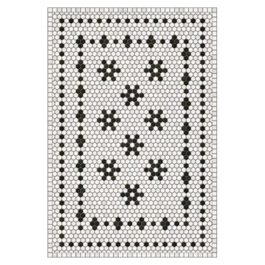 Mosaic B - Clemont Avenue Vinyl Floorcloth