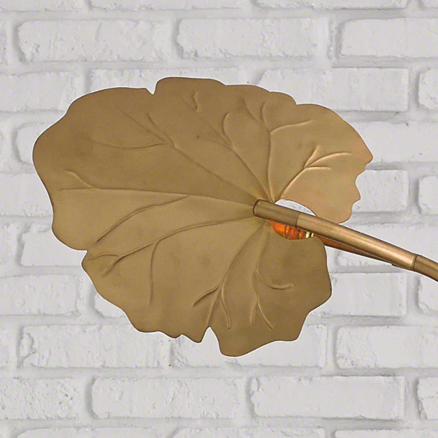 Global Views Rimini Brass Floor Lamp