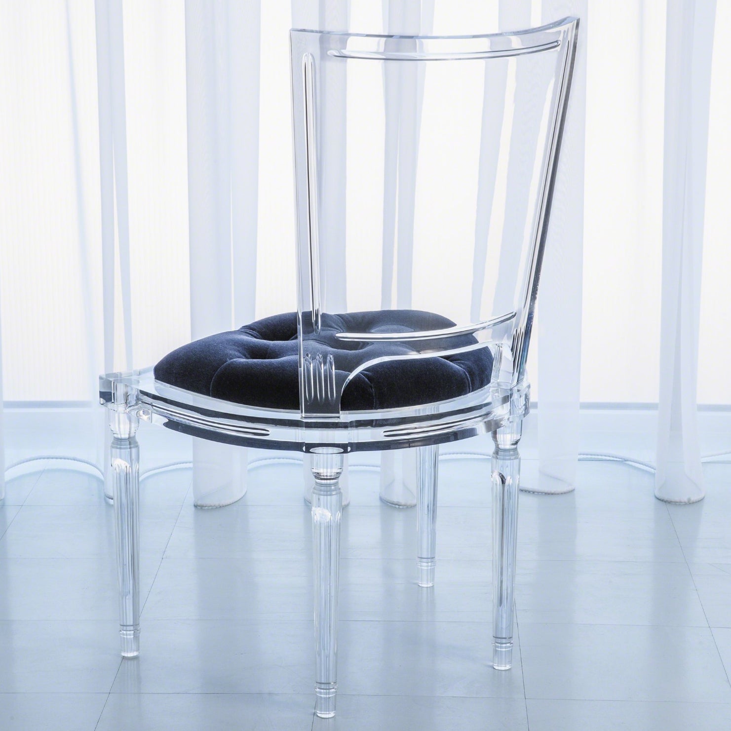 Global Views Marilyn Acrylic Side Chair