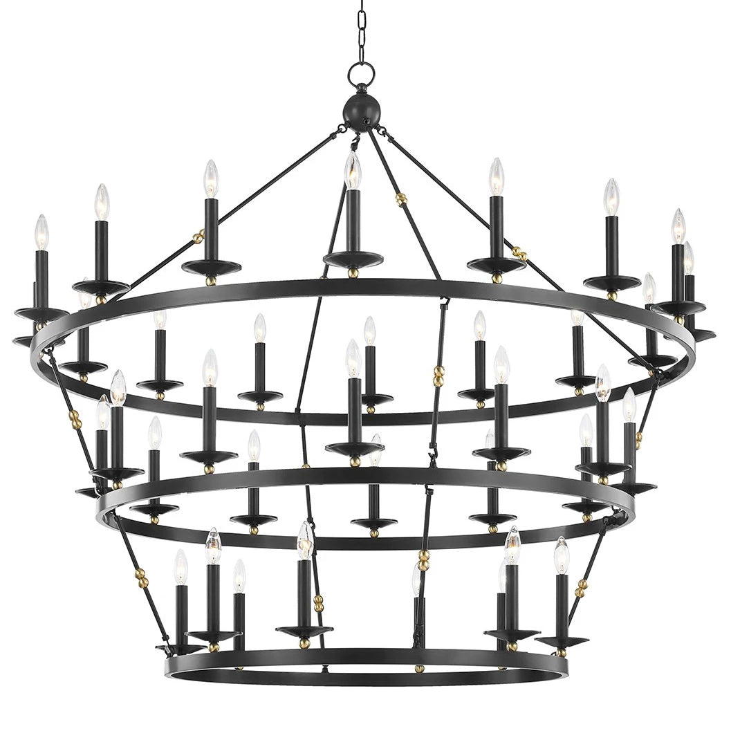 Hudson Valley Lighting Allendale 3-Tier Chandelier