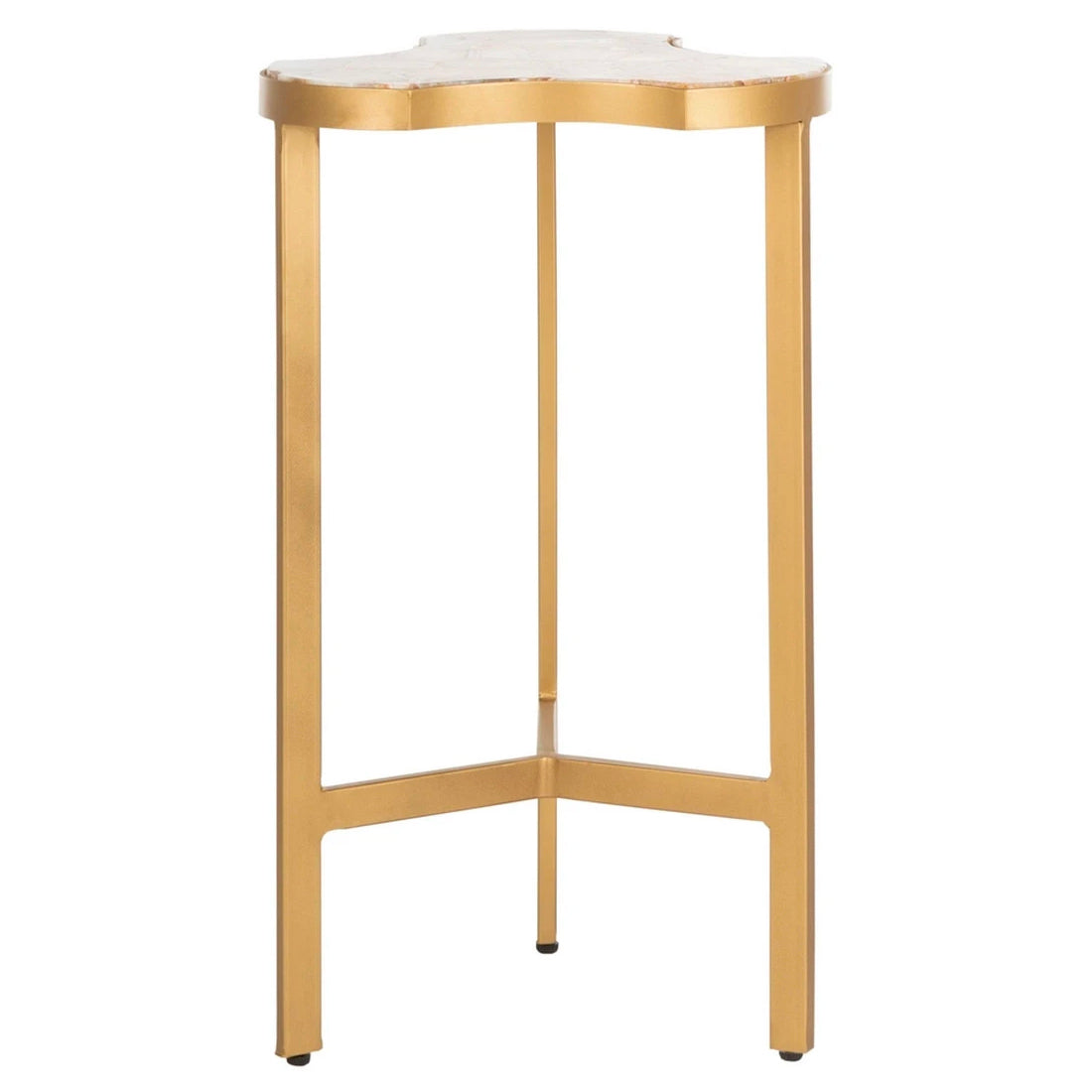 Harmony Agate Tripod Accent Table