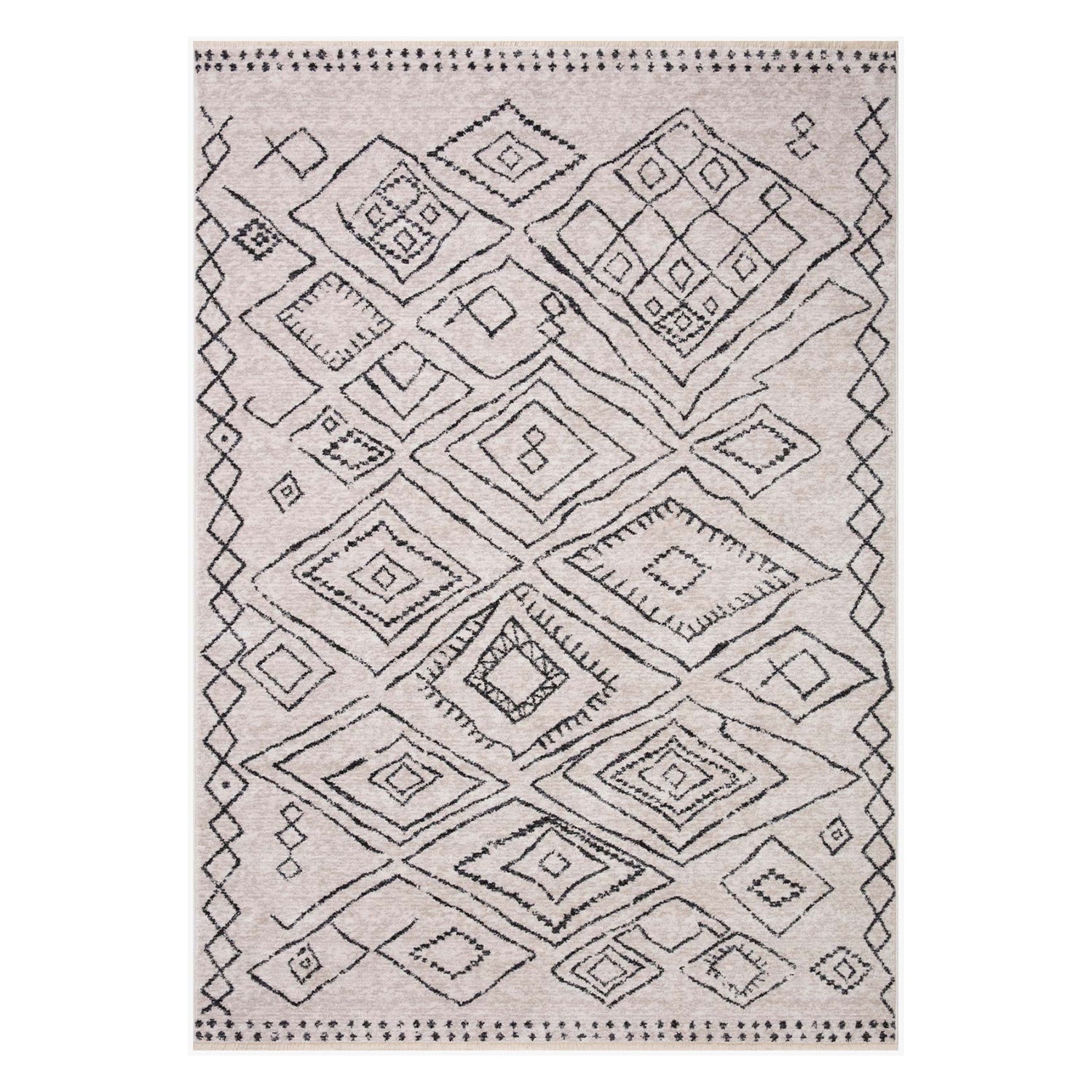 Loloi Vance Dove/Charcoal Power Loomed Rug