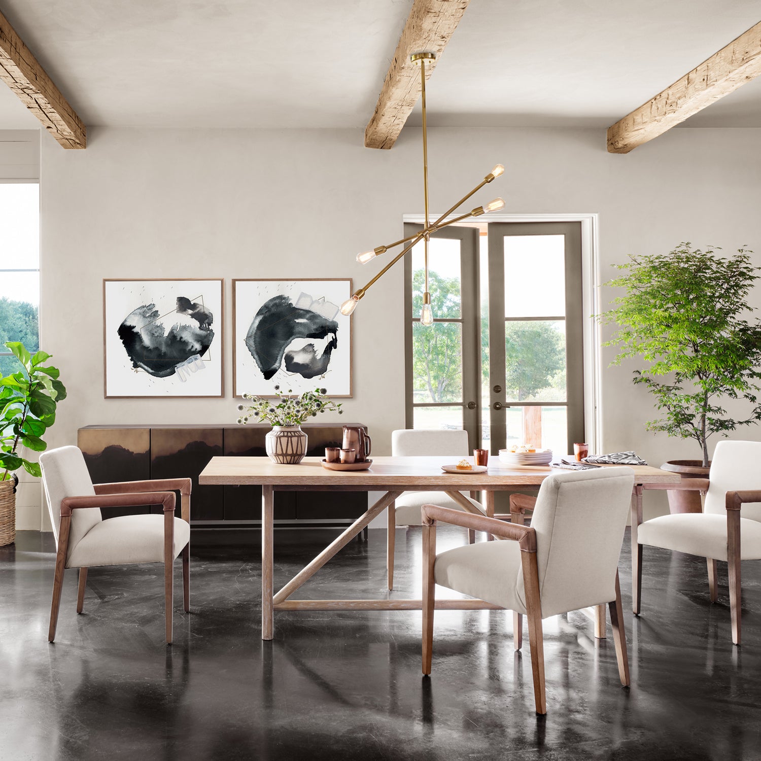 Four Hands Mika Dining Table