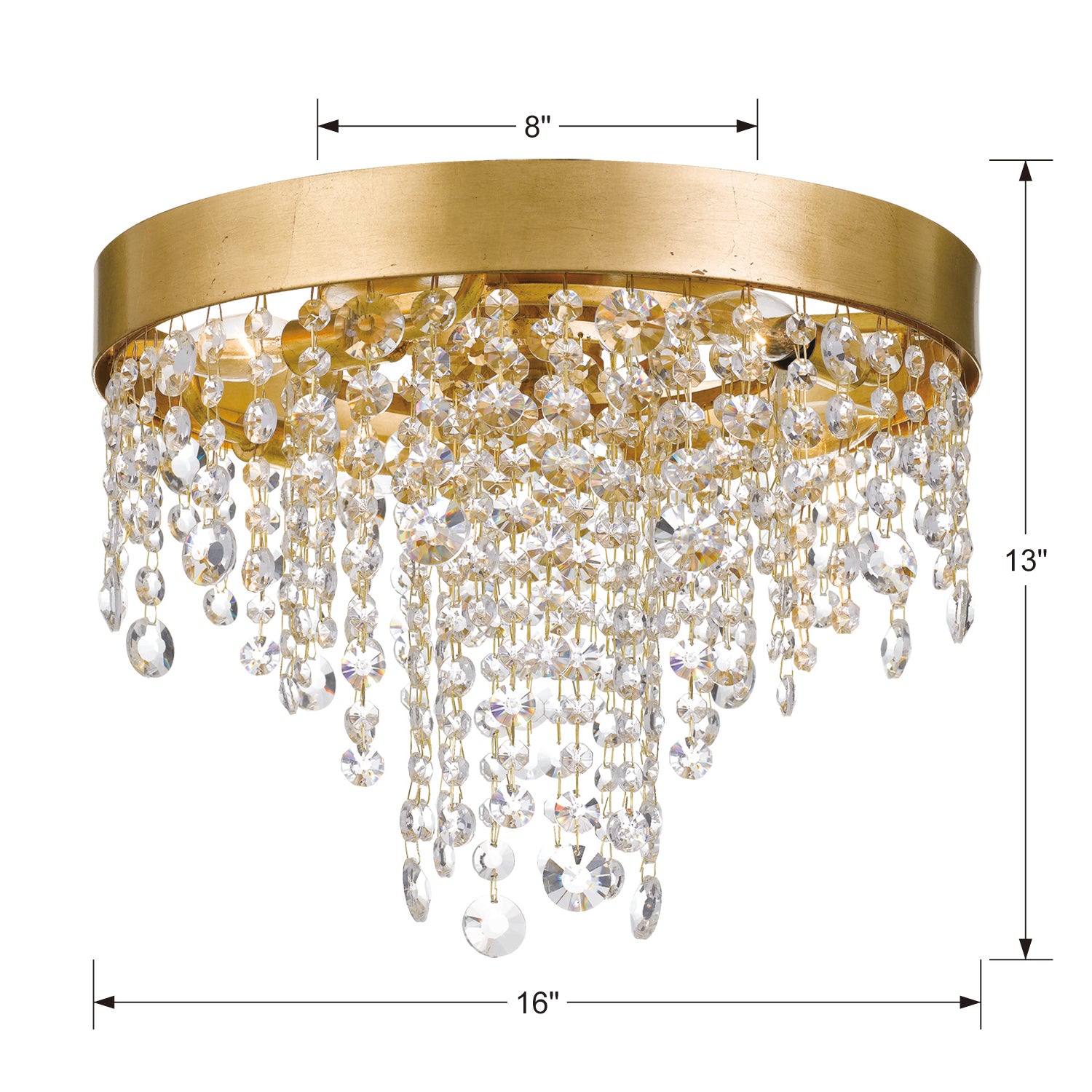 Crystorama Winham Flush Ceiling Mount