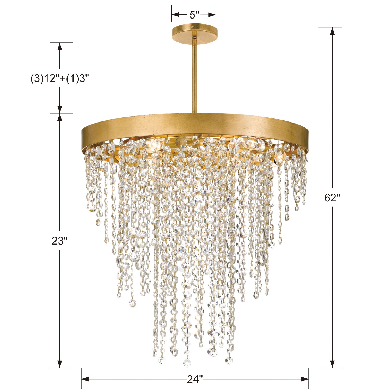 Crystorama Winham 6-Light Chandelier