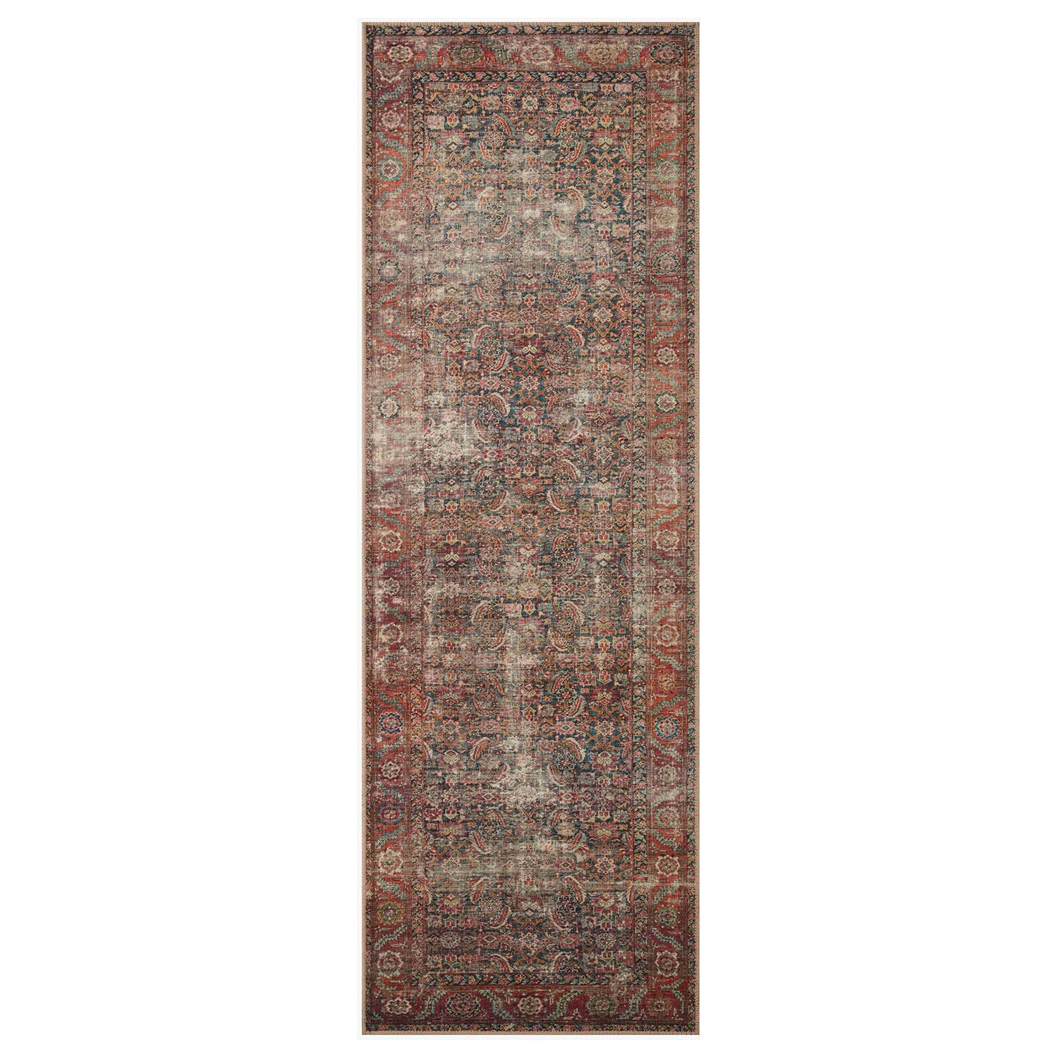Loloi Wynter Onyx/Multi Power Loomed Rug