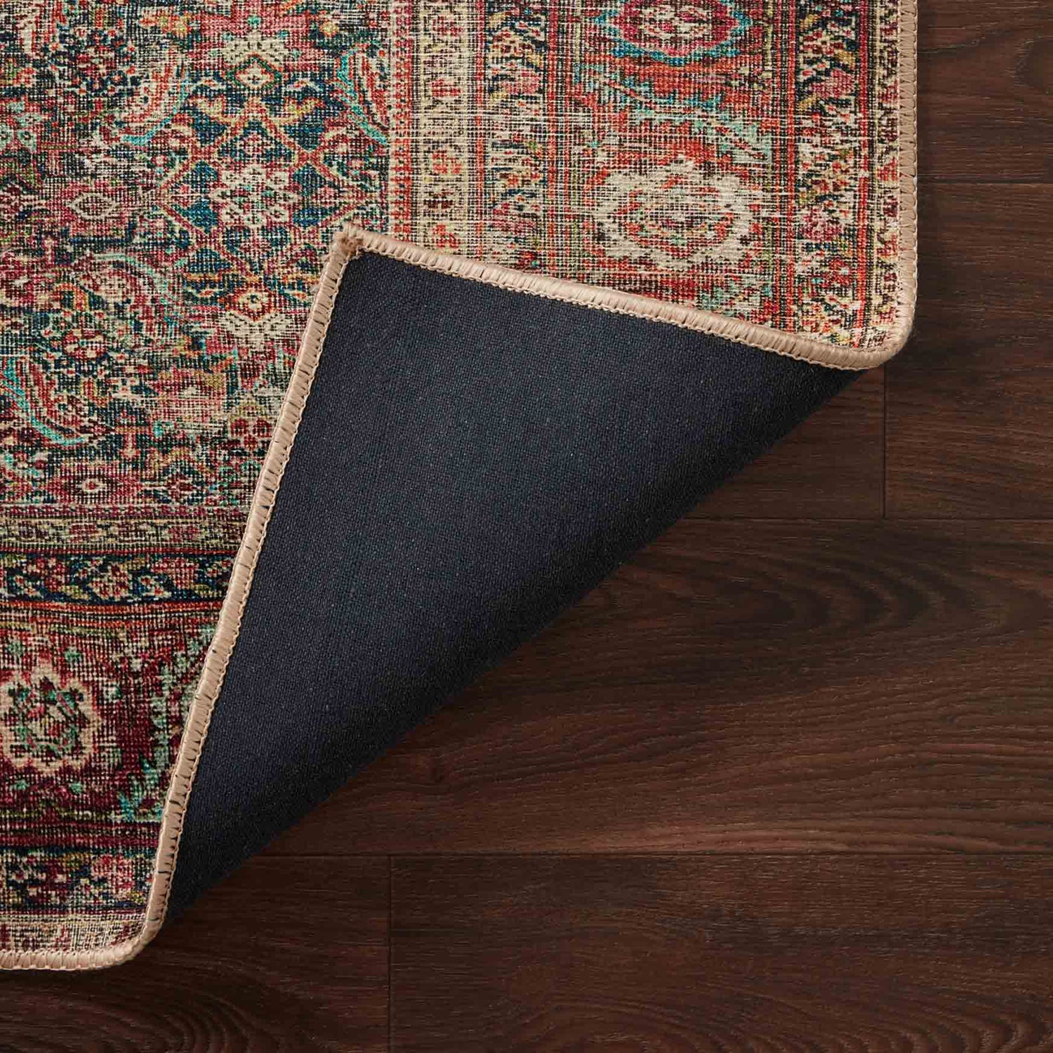 Loloi Wynter Onyx/Multi Power Loomed Rug