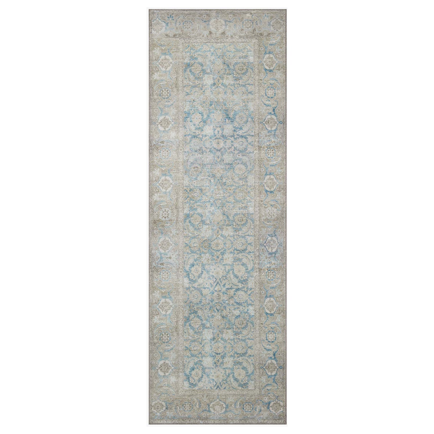 Loloi Wynter Ocean/Silver Power Loomed Rug