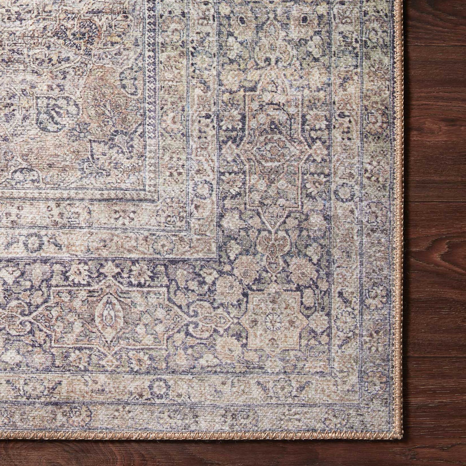 Loloi Wynter Silver/Charcoal Power Loomed Rug