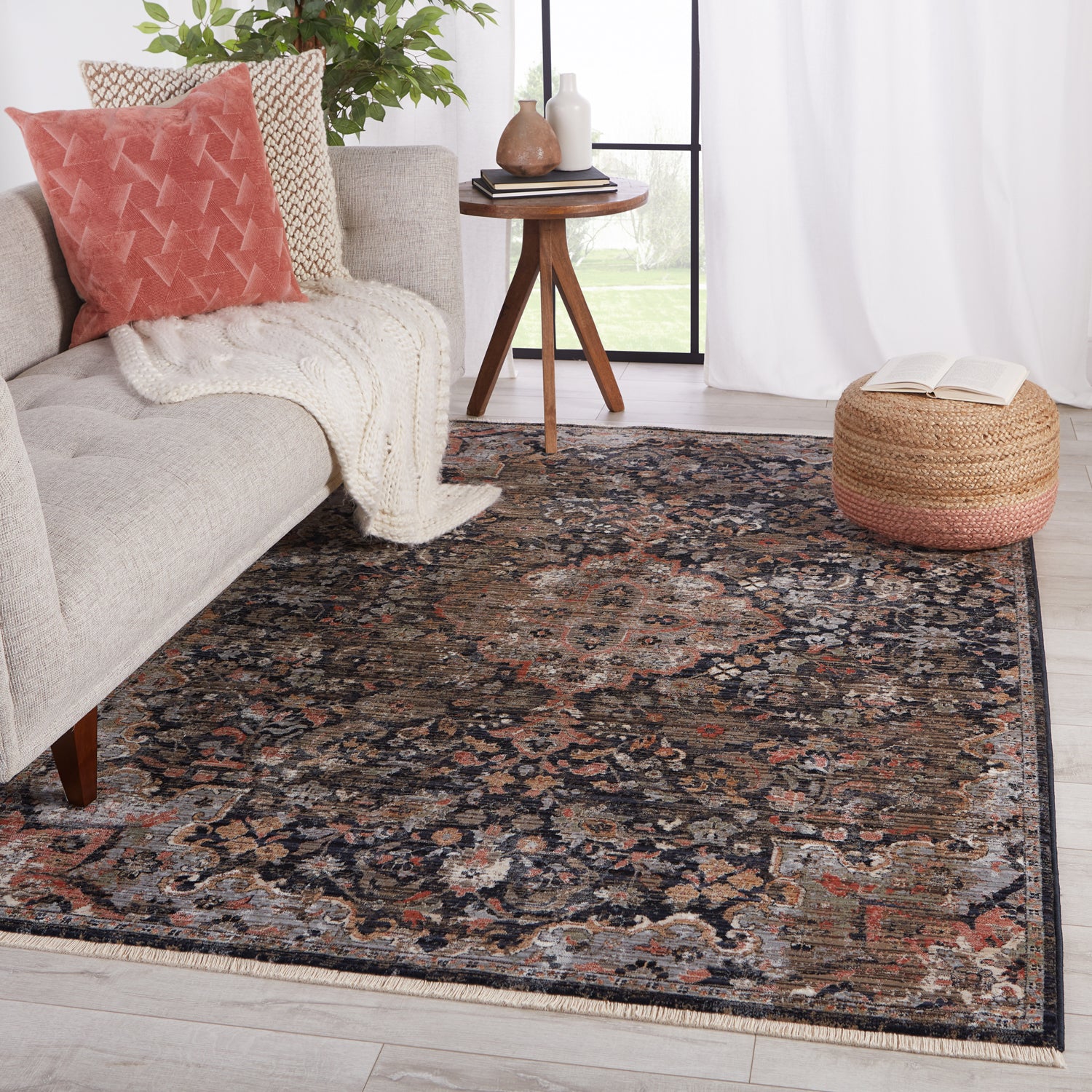 Vibe by Jaipur Living Zefira Amena Power Loomed Rug