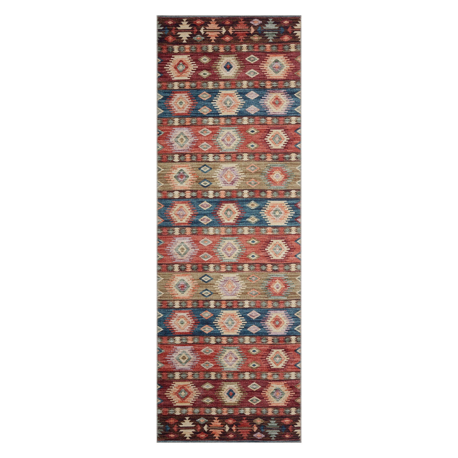 Loloi Zion Fiesta/Multi Power Loomed Rug