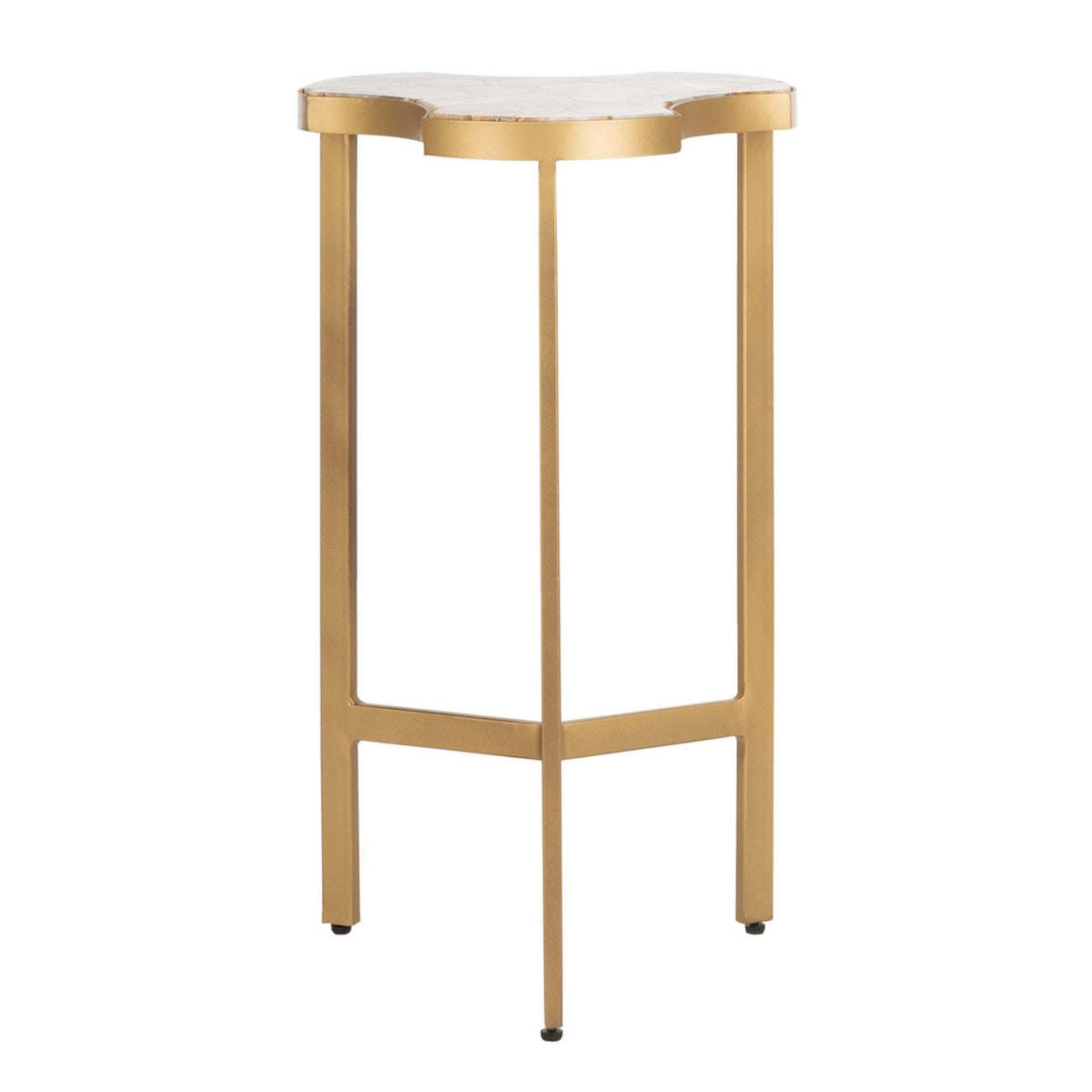 Harmony Agate Tripod Accent Table
