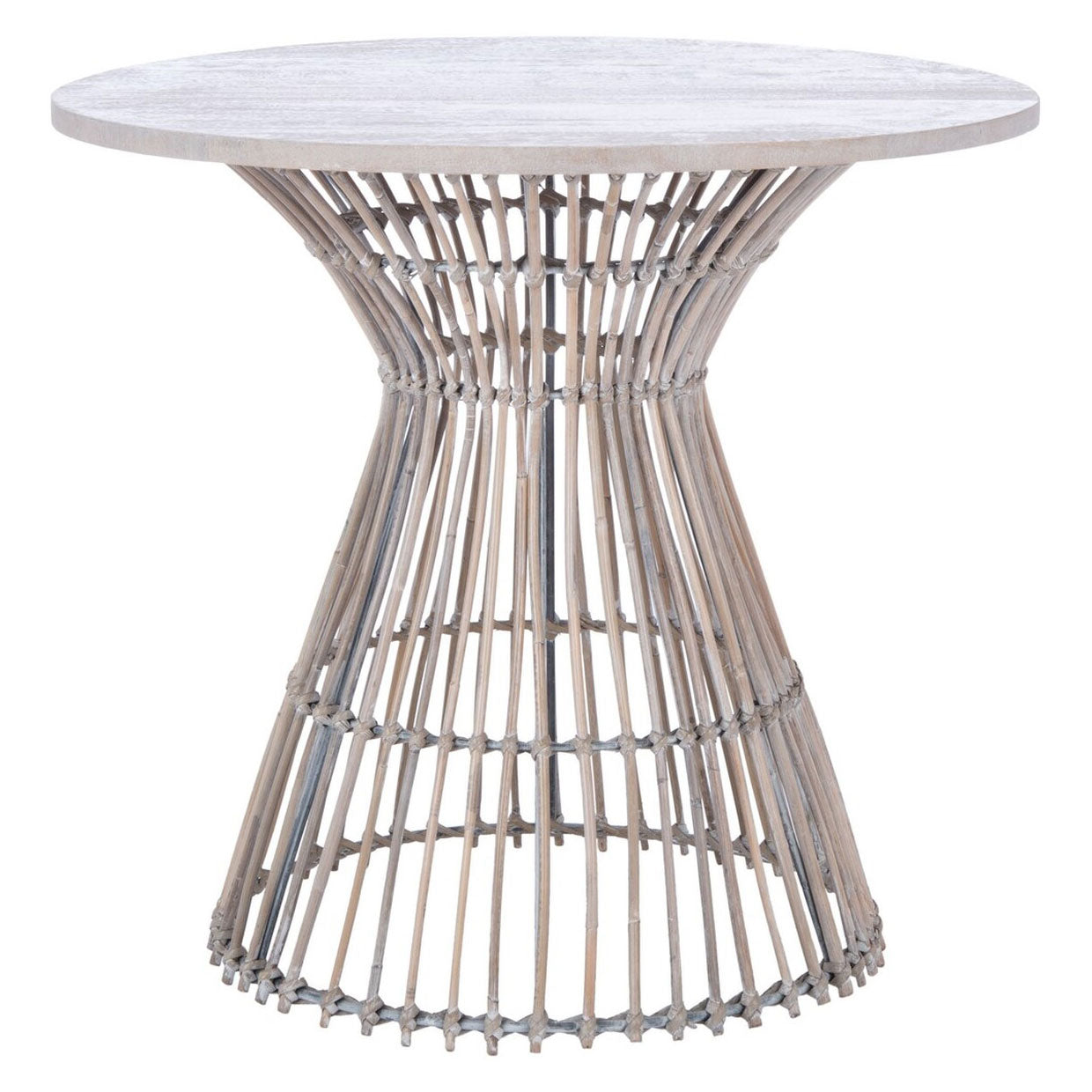 Prekins Rattan Accent Table