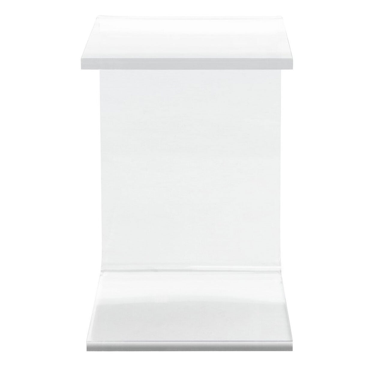 Leitch Acrylic Side Table