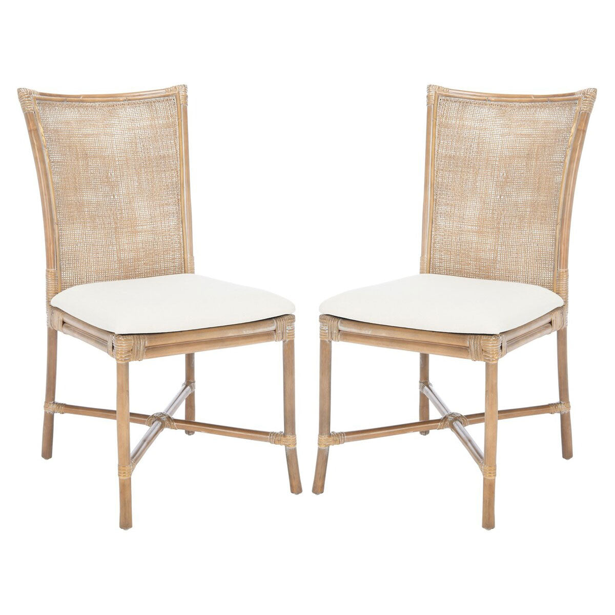 Lacy Rattan Accent Chair Set of 2