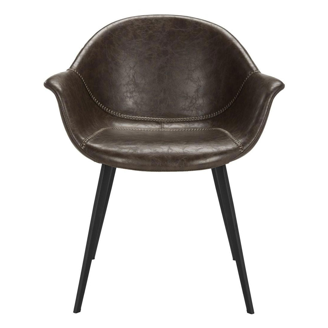 McManus Leather Dining Chair Set of 2