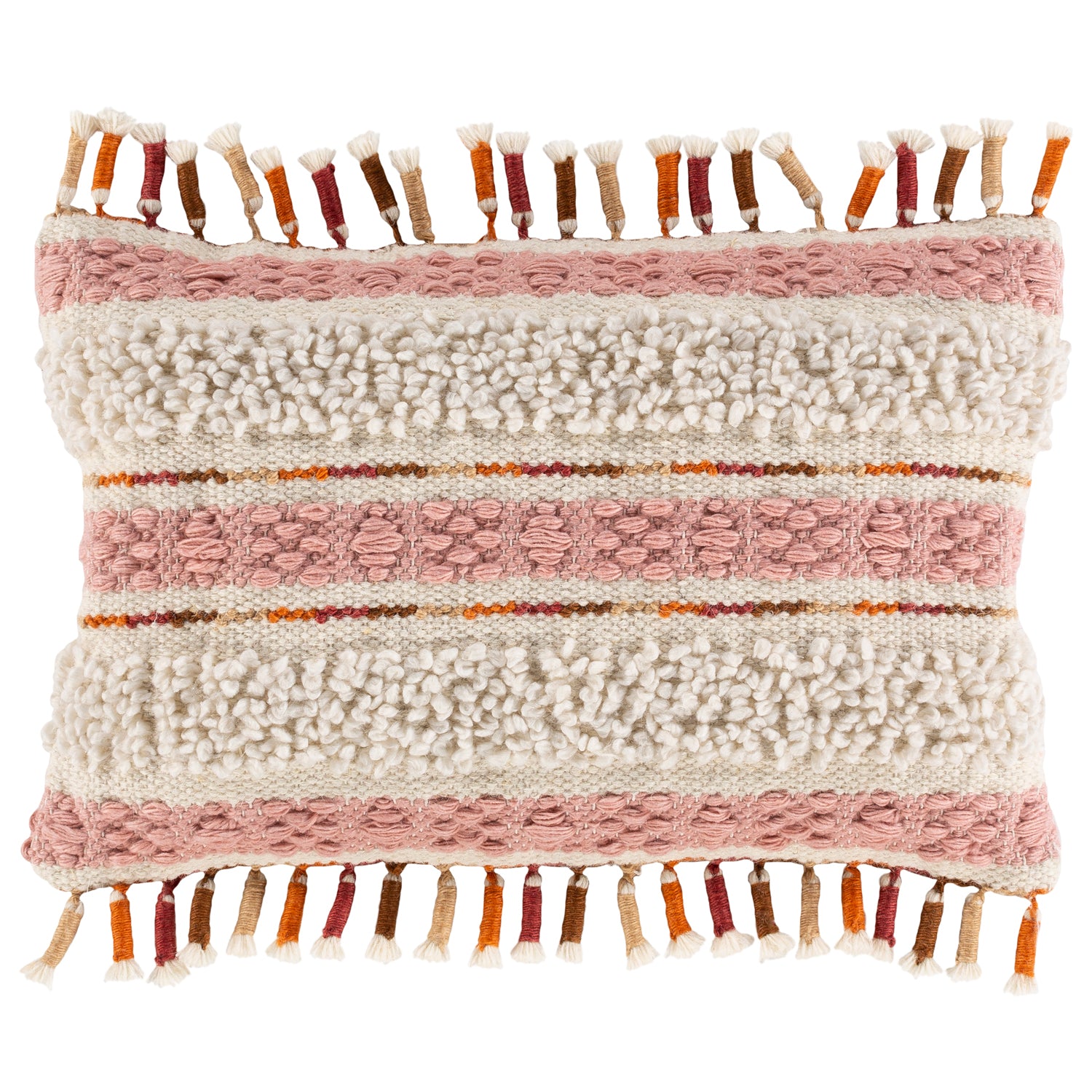 Della Tassel Throw Pillow