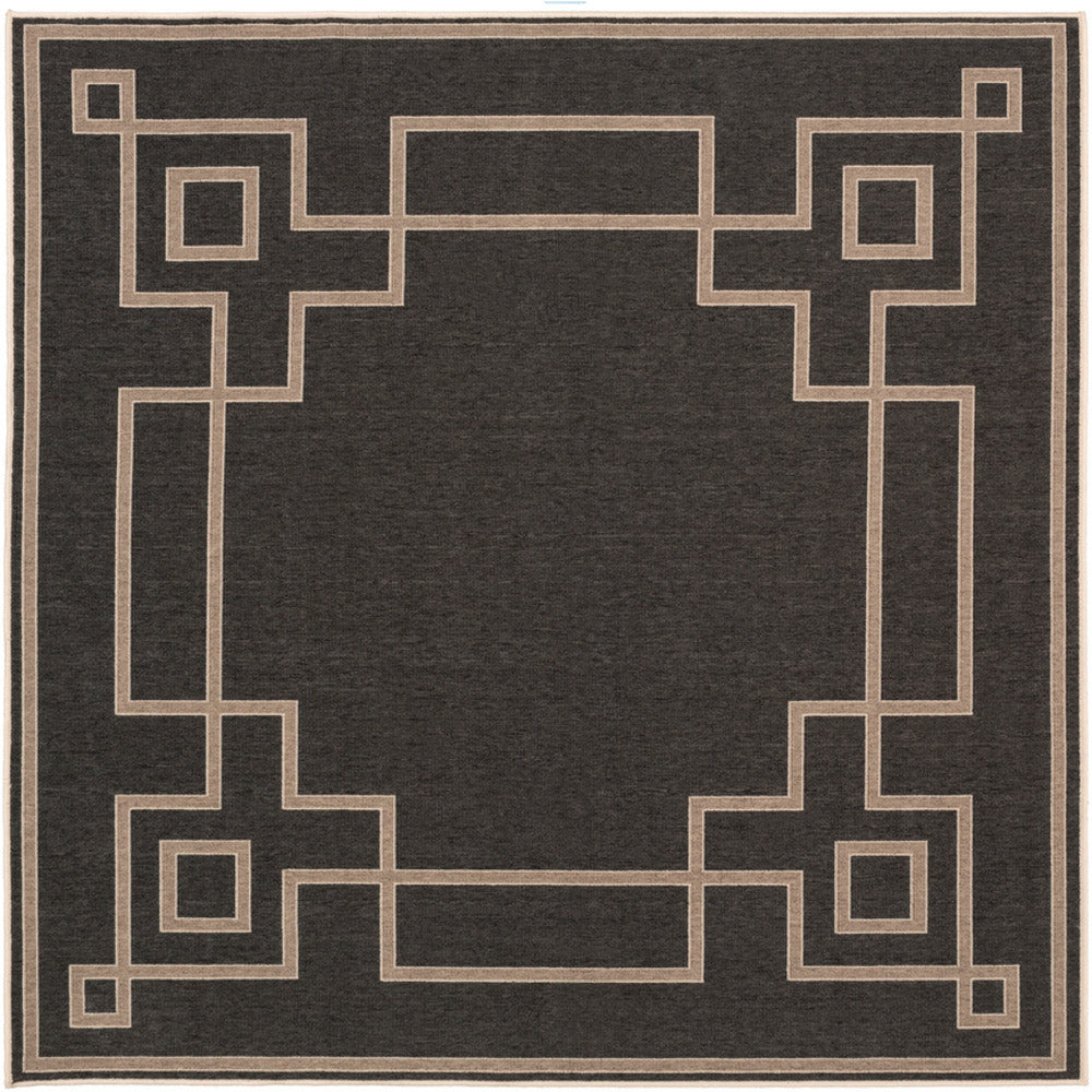 Livabliss Alfresco Frame Indoor/Outdoor Rug