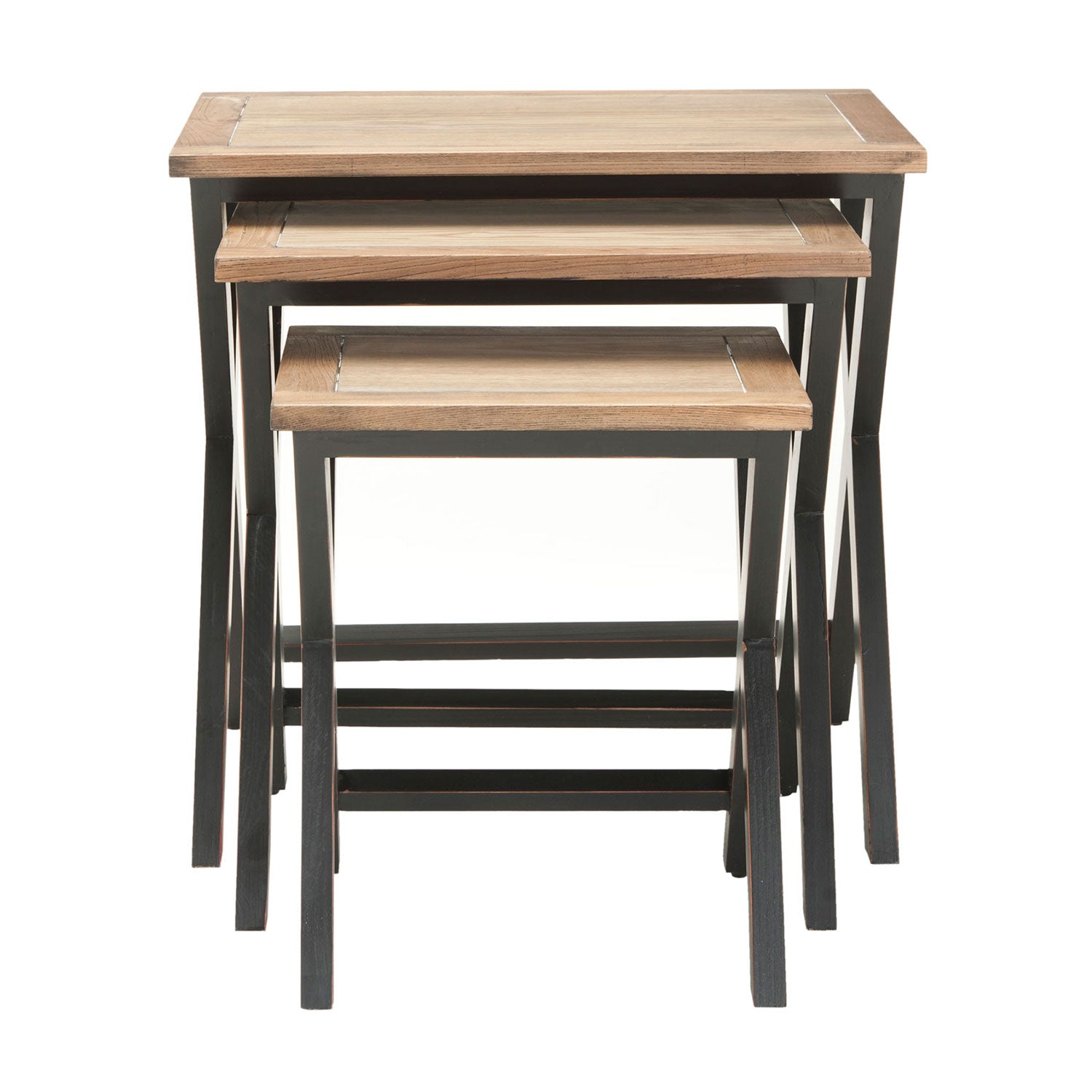 Wolff Stacking Tray Table Set of 3