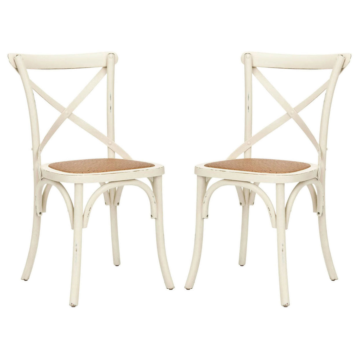 Oak Hill X-Back Dining Chair Set of 2