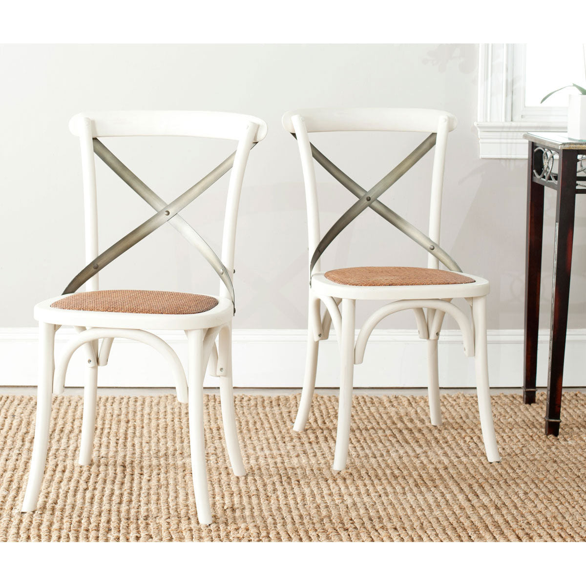 Moyer X-Back Dining Chair Set of 2